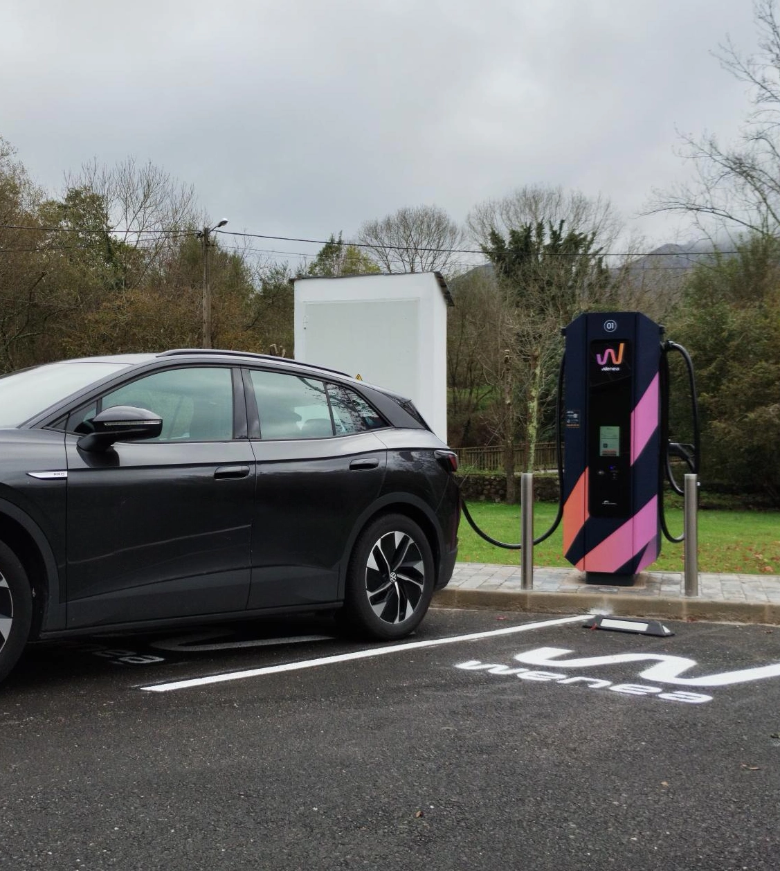 Estación de carga Wenea en La Galguera