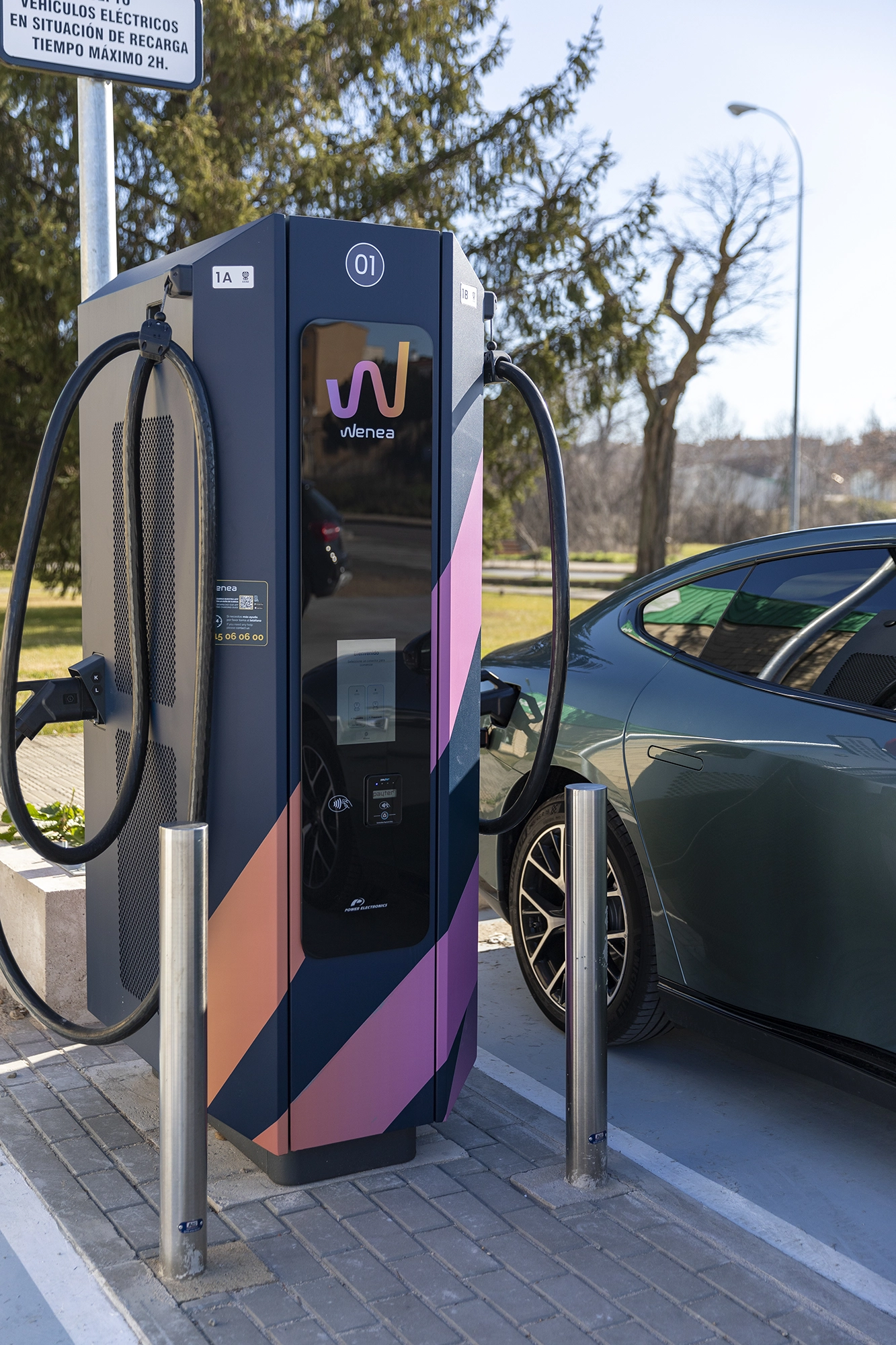 Estación de carga Wenea en Salamanca