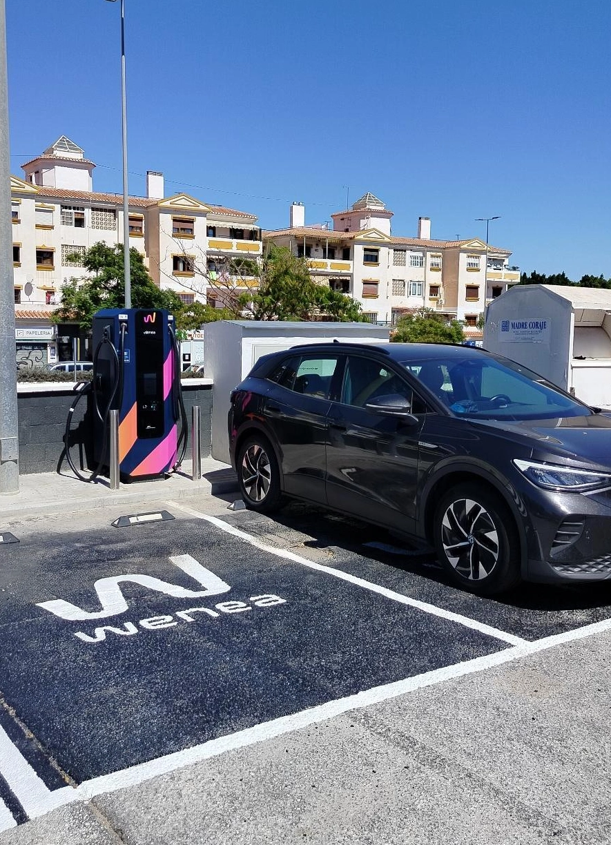 Estación de carga Wenea en Churriana