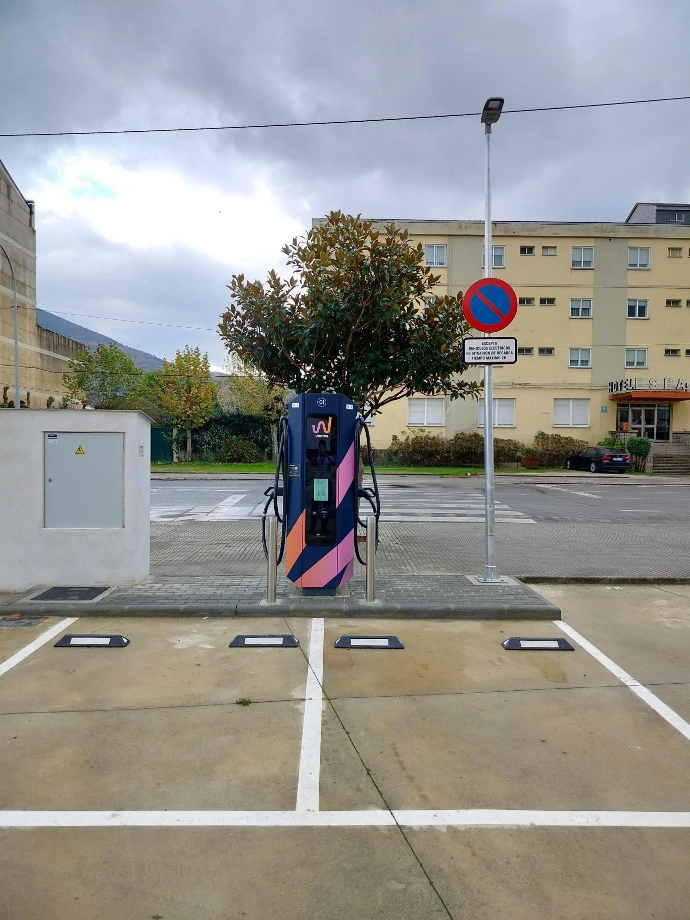 Estación de carga Wenea en A Rúa