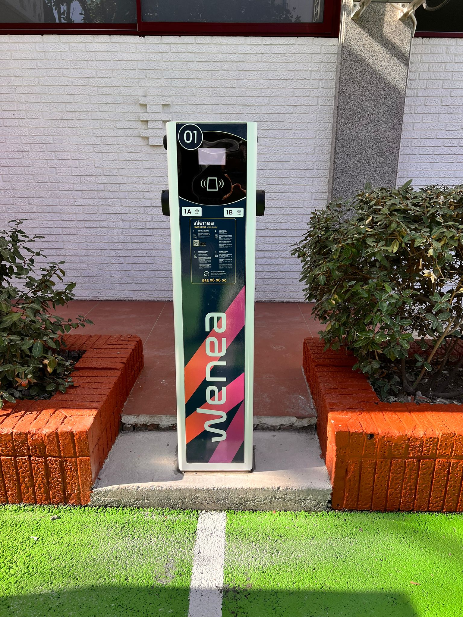 Estación de carga Wenea en Sevilla