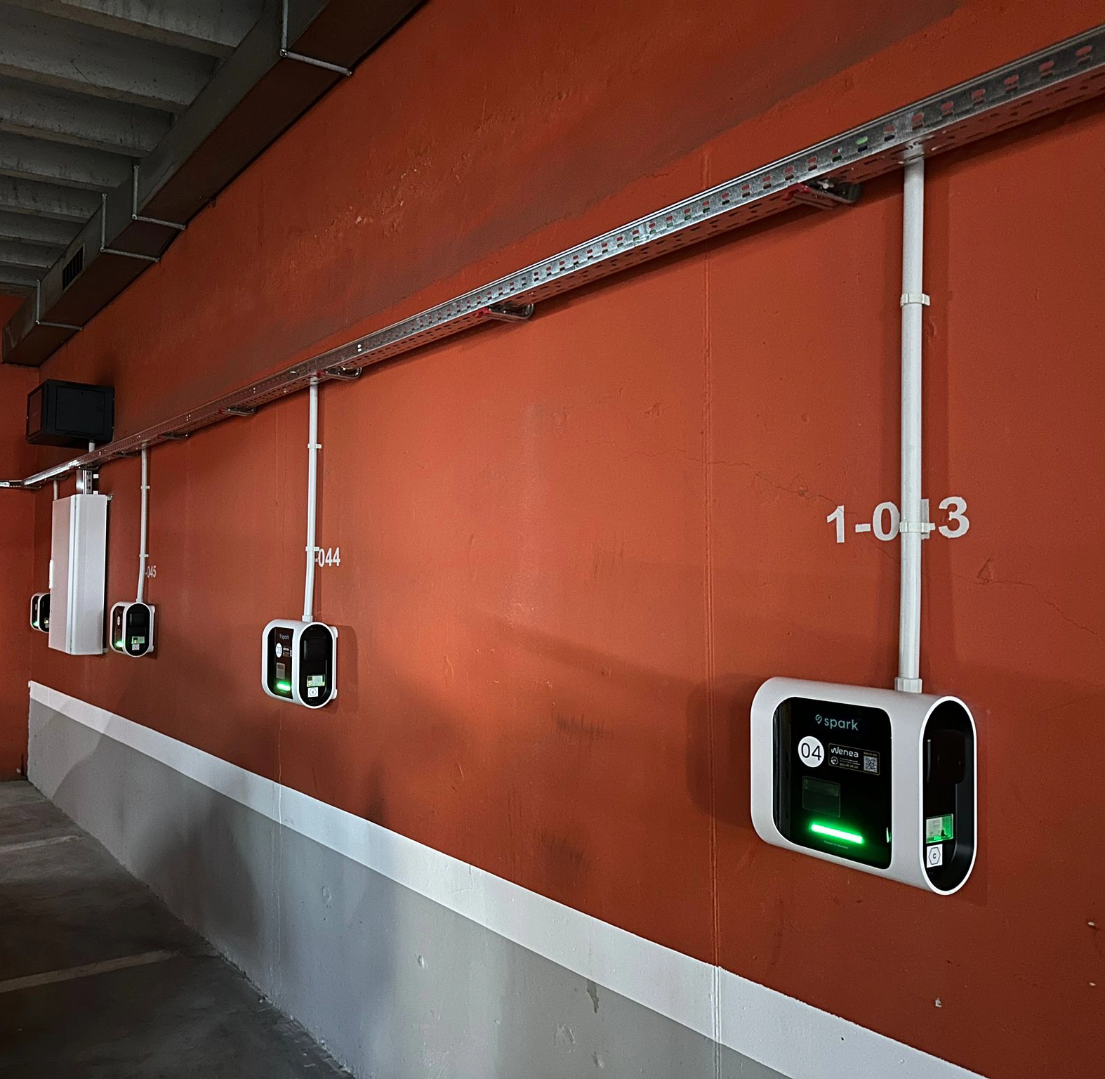 Estación de carga Wenea en Igualada