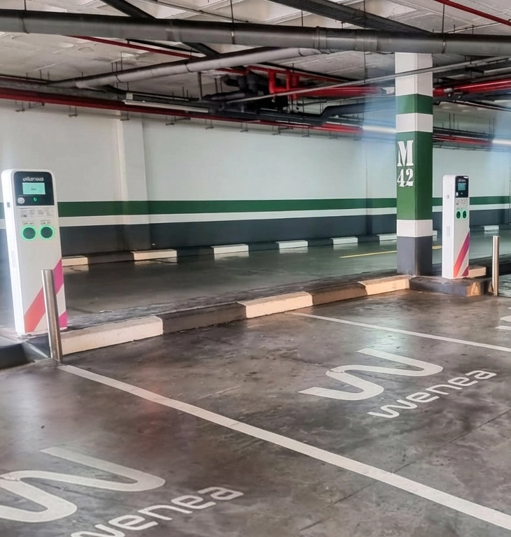 Estación de carga Wenea en San Jerónimo-La Orotava