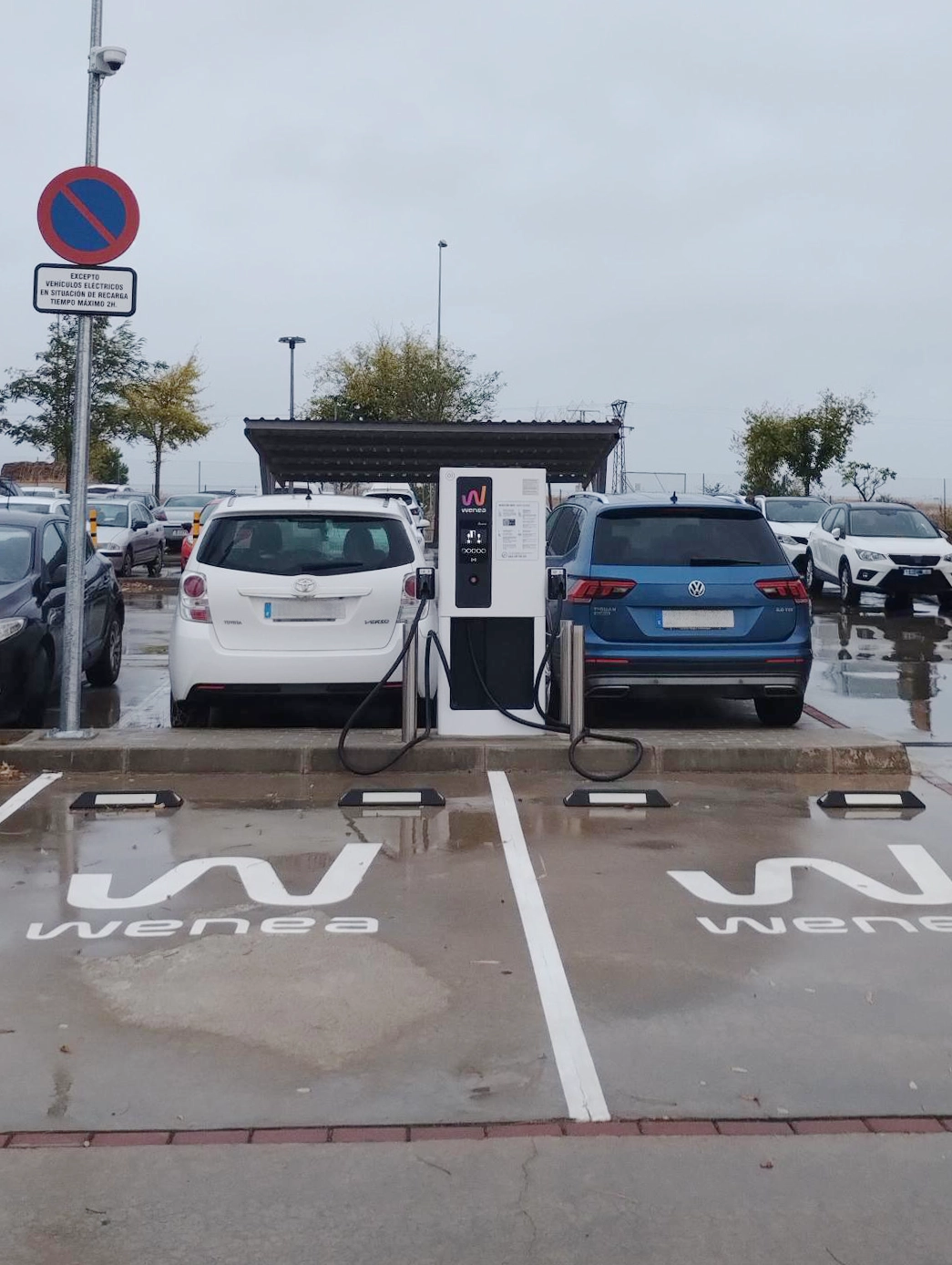 Estación de carga Wenea en Badajoz