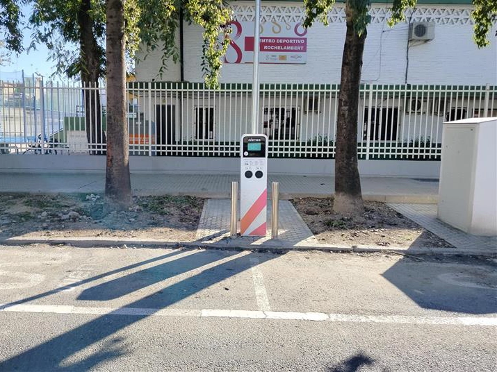 Estación de carga Wenea en Sevilla