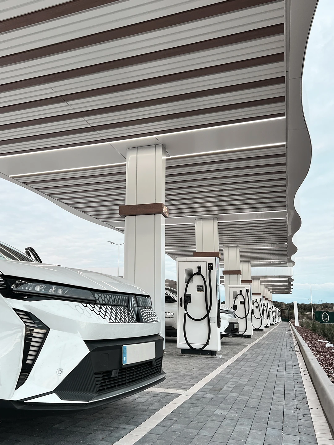 Estación de carga Wenea en Peraleda de la Mata