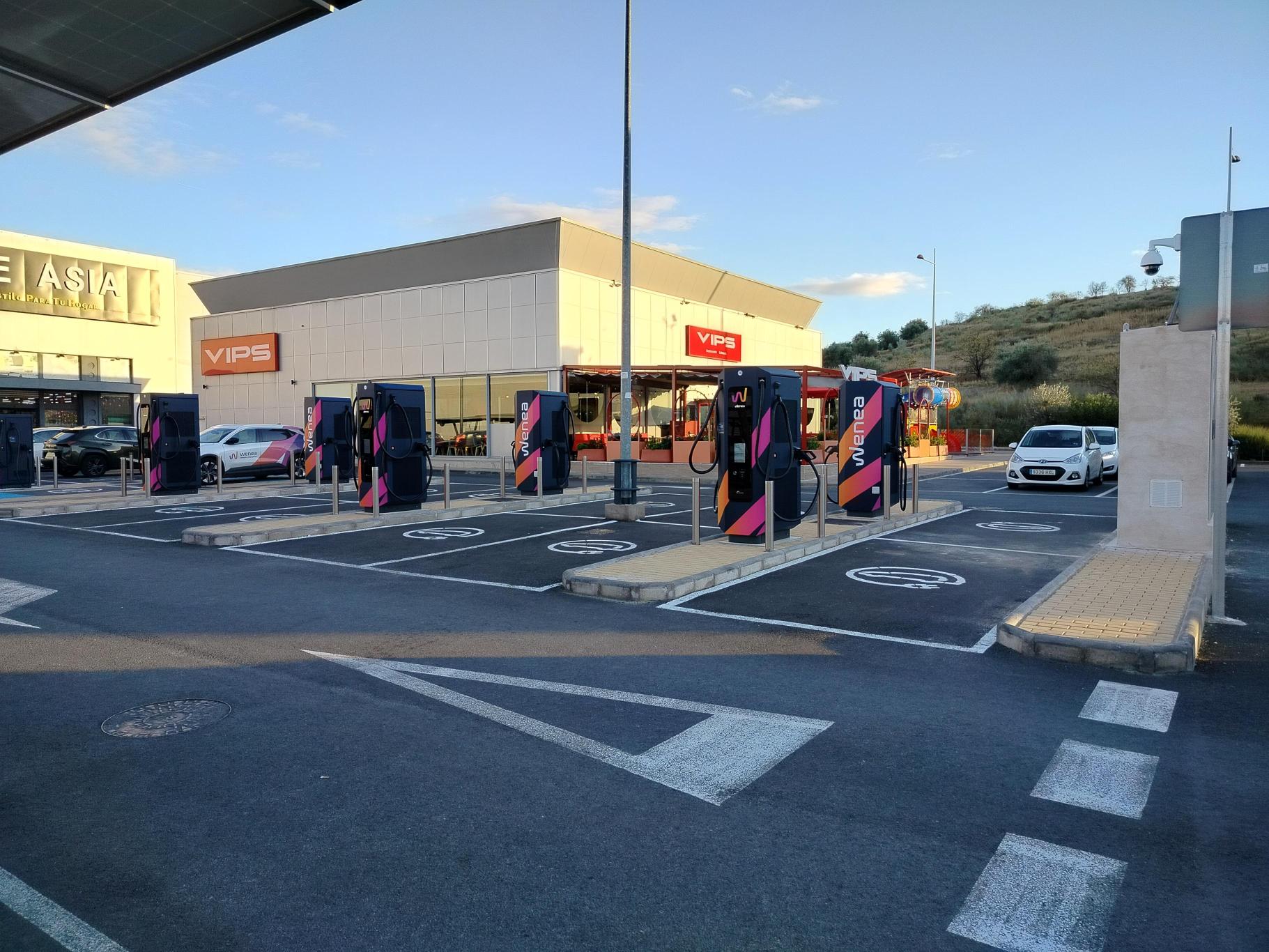 Estación de carga Wenea en Toledo