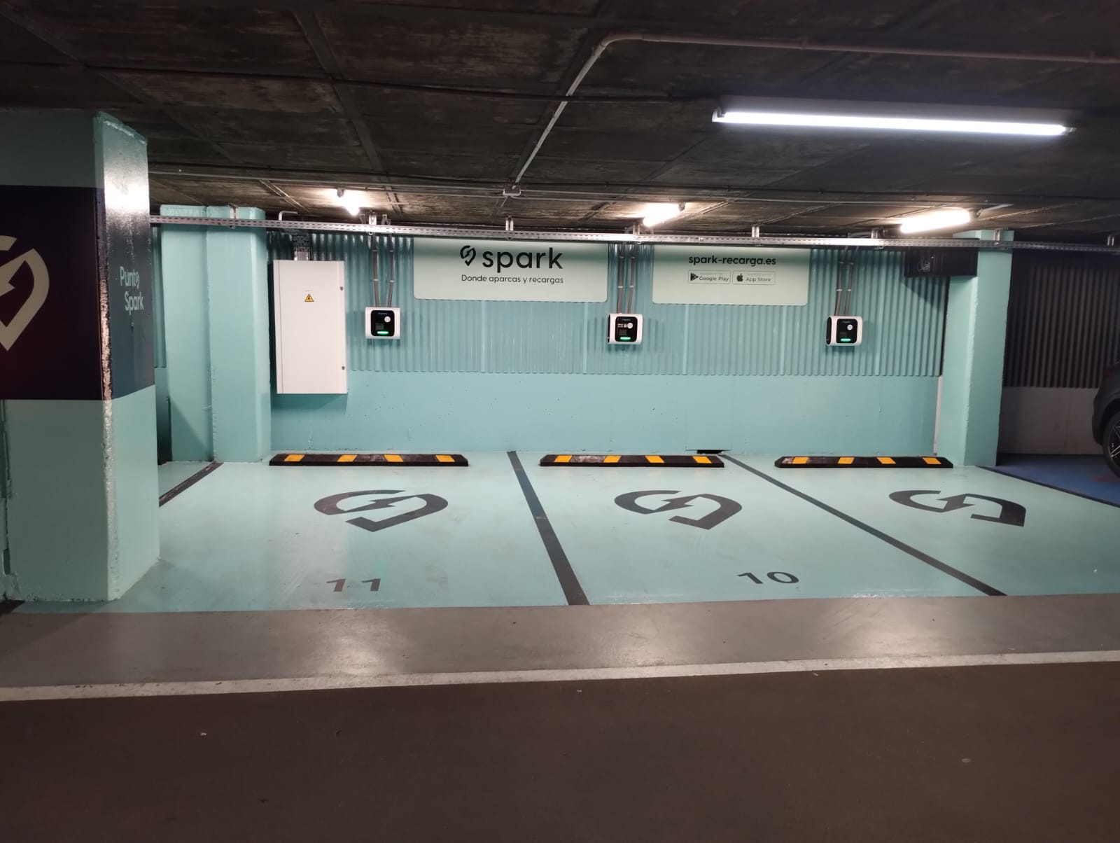 Estación de carga Wenea en Salamanca