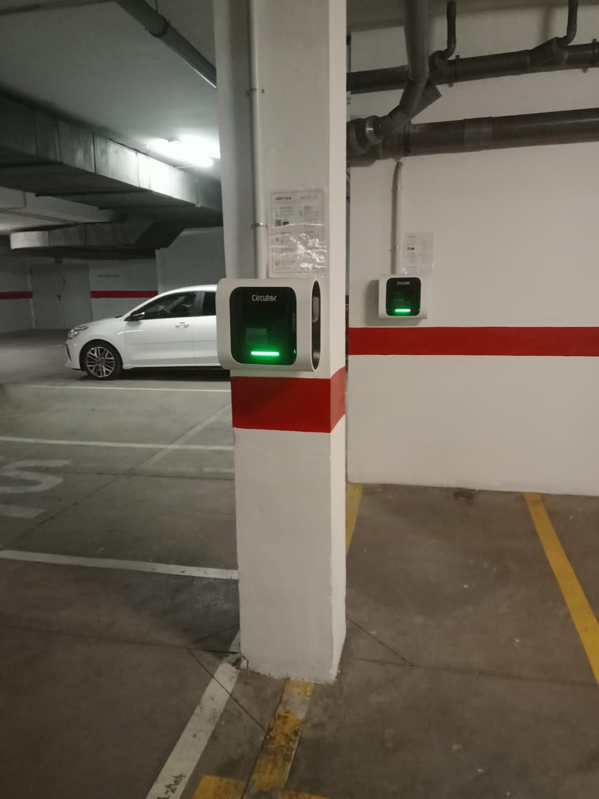 Estación de carga Wenea en Puerto de la Cruz