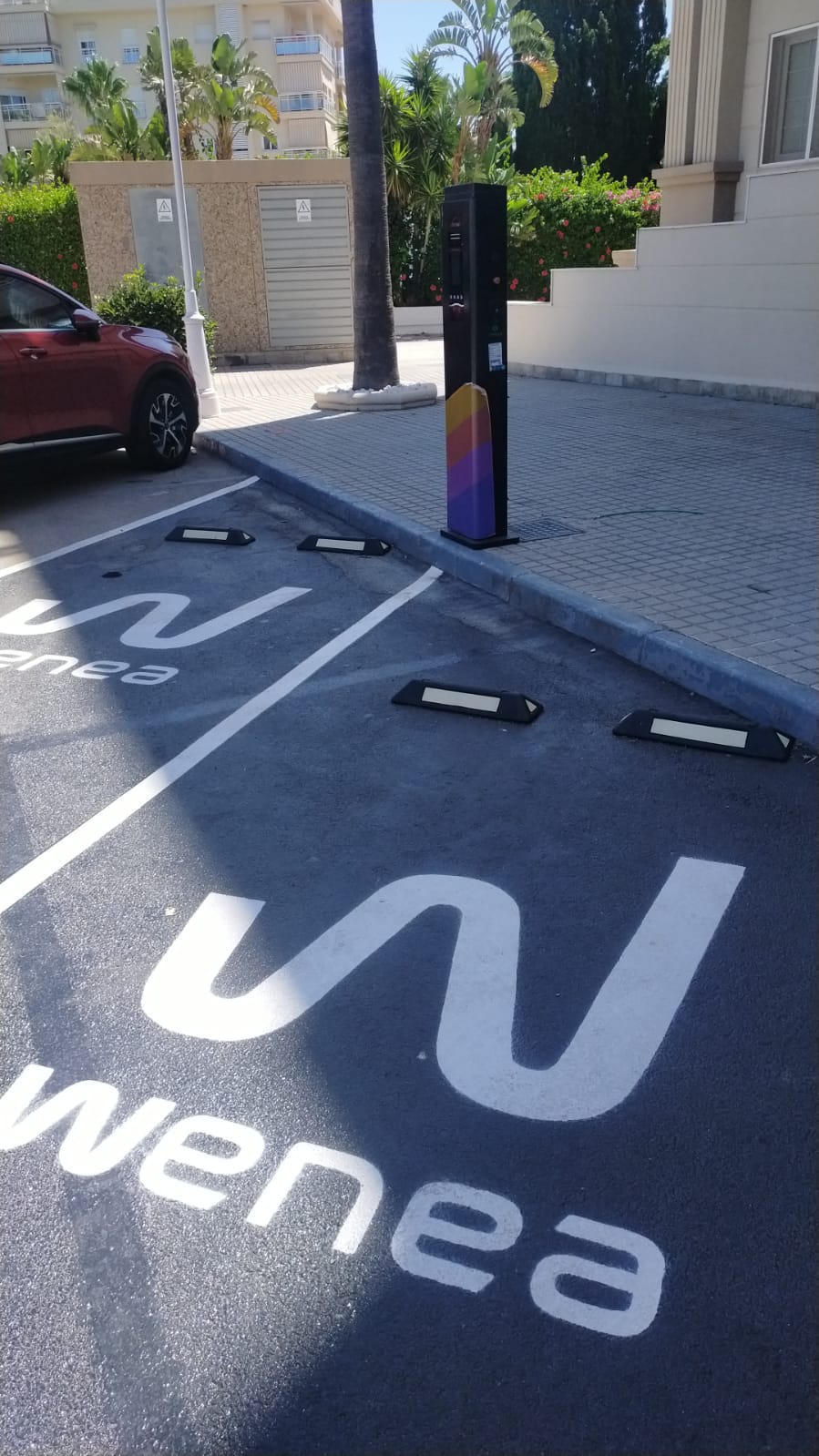 Estación de carga Wenea en Motril