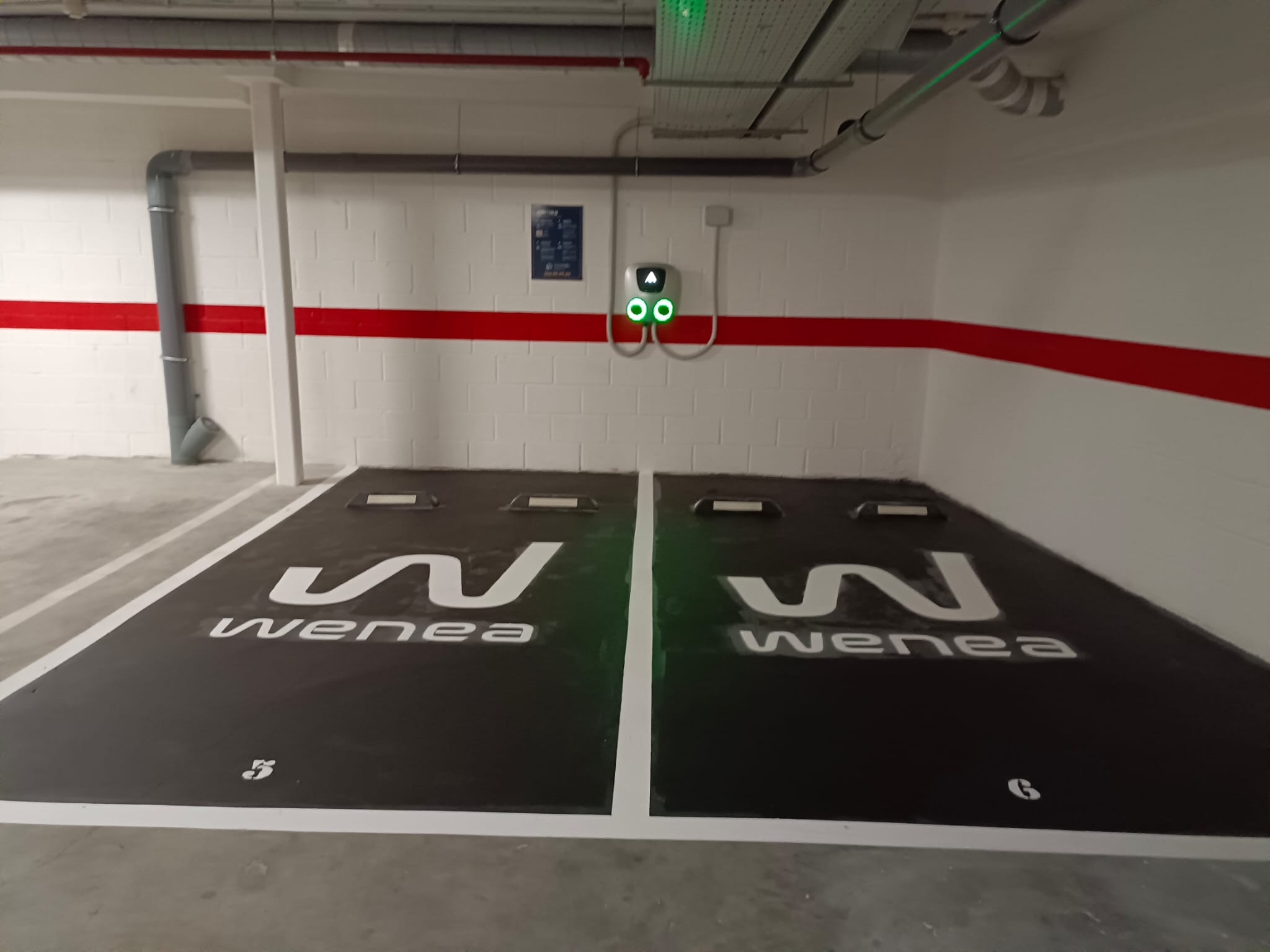 Estación de carga Wenea en Palmanova