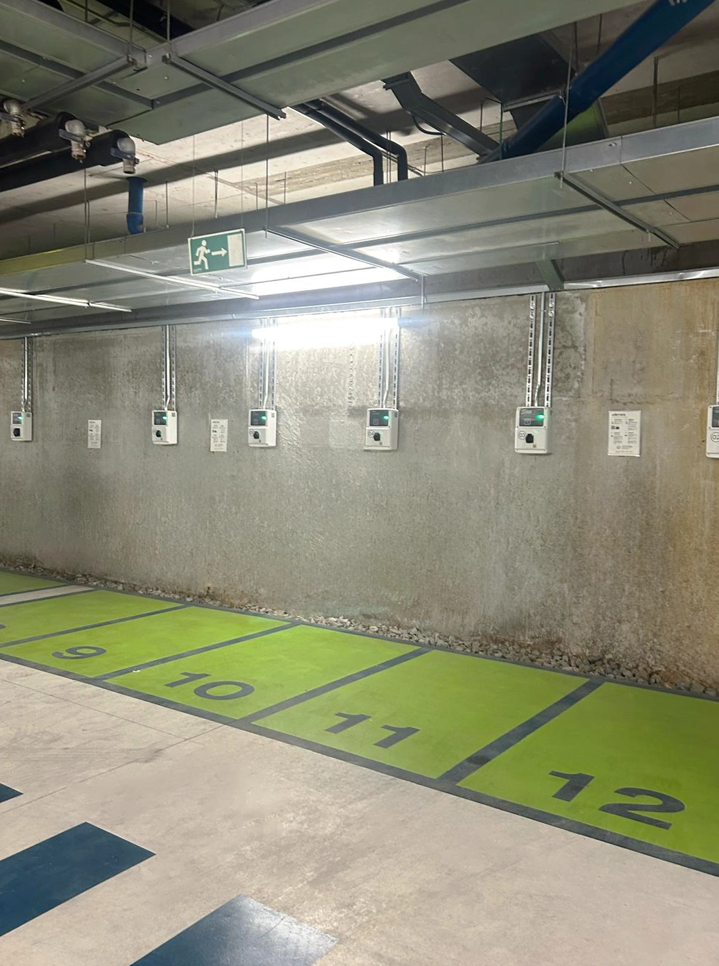 Estación de carga Wenea en Barcelona