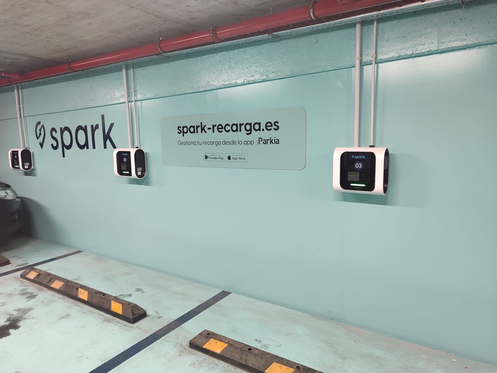 Estación de carga Wenea en Toledo