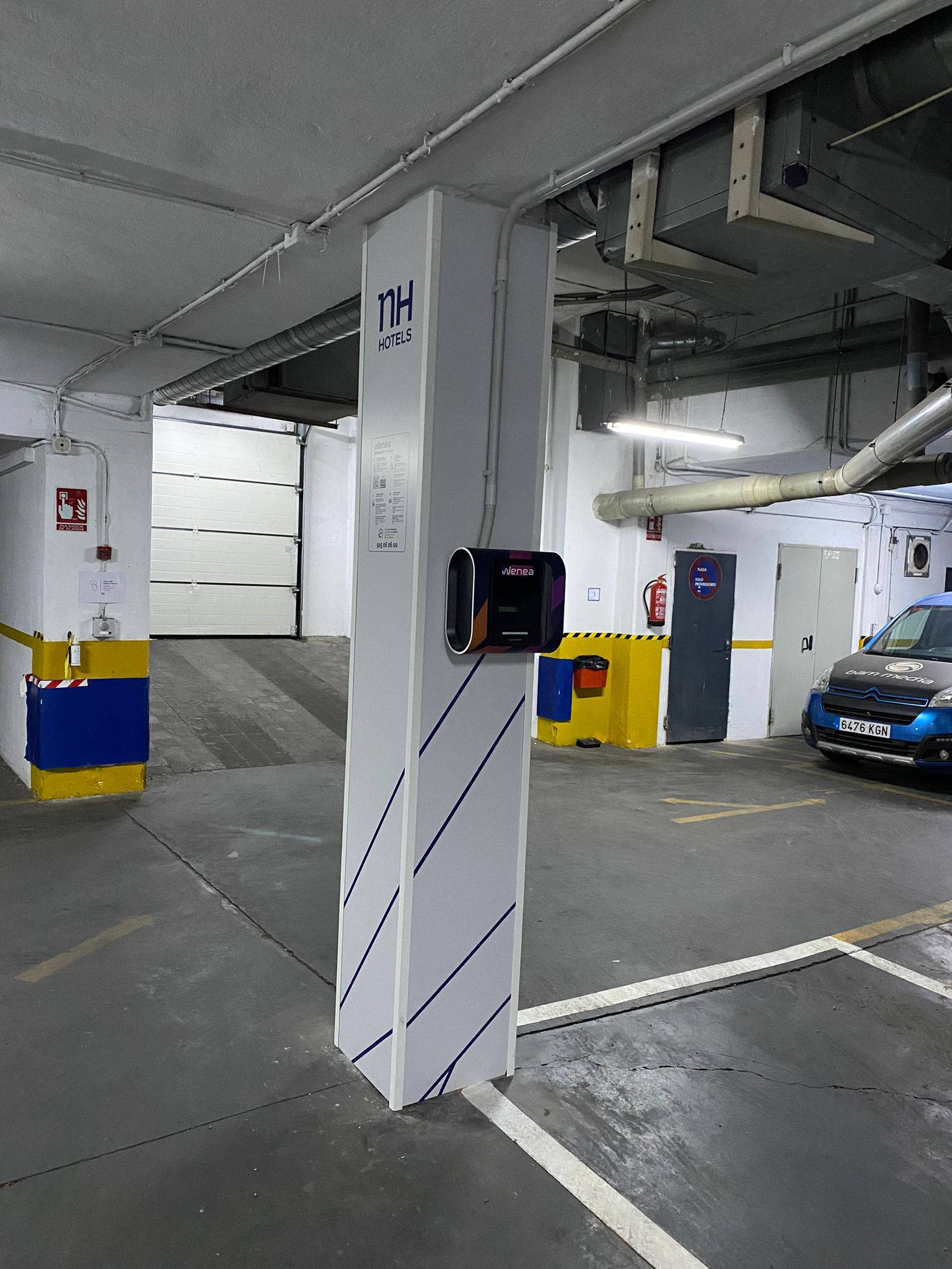 Estación de carga Wenea en Jerez de la Frontera