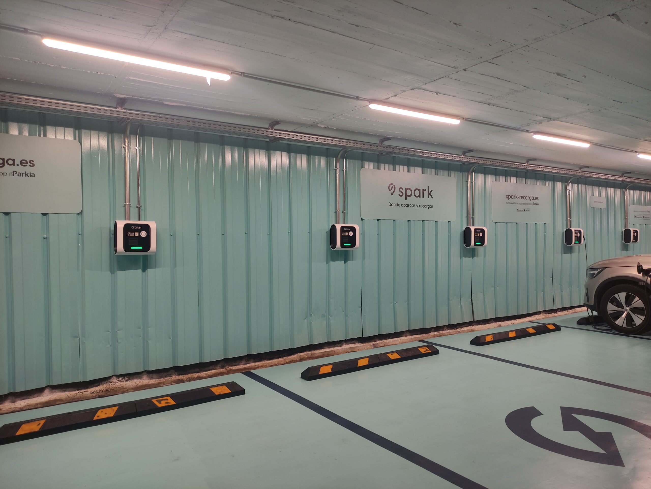 Estación de carga Wenea en Córdoba