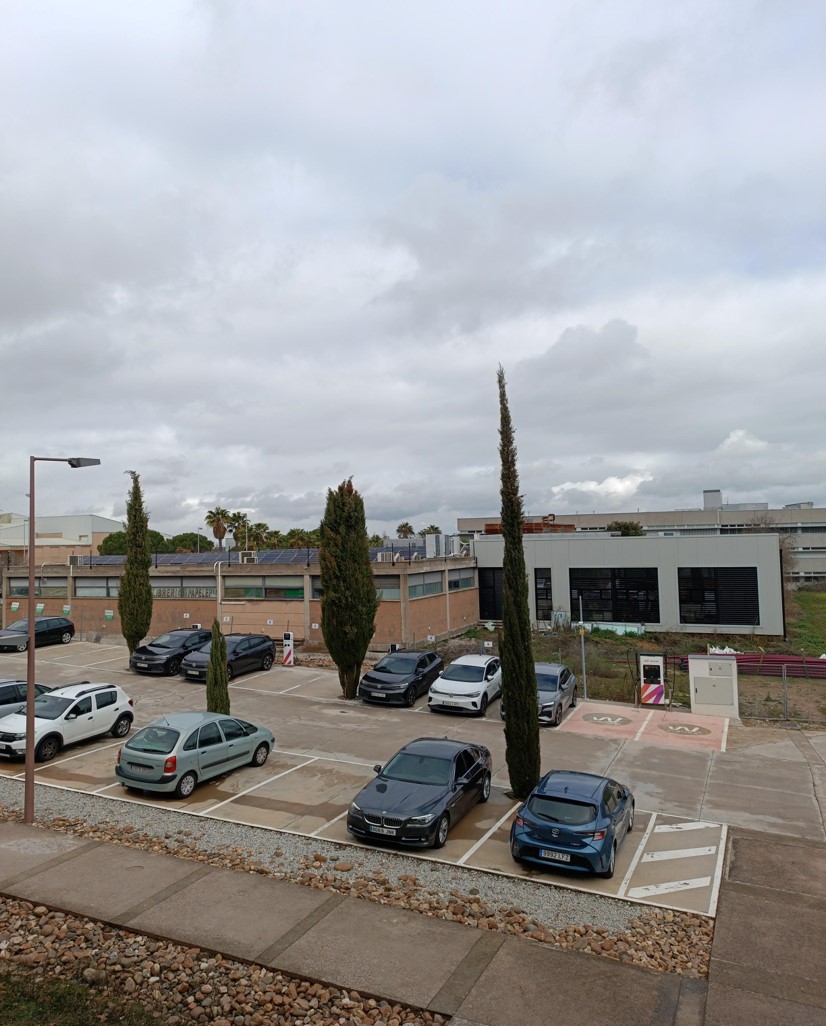 Estación de carga Wenea en Cáceres