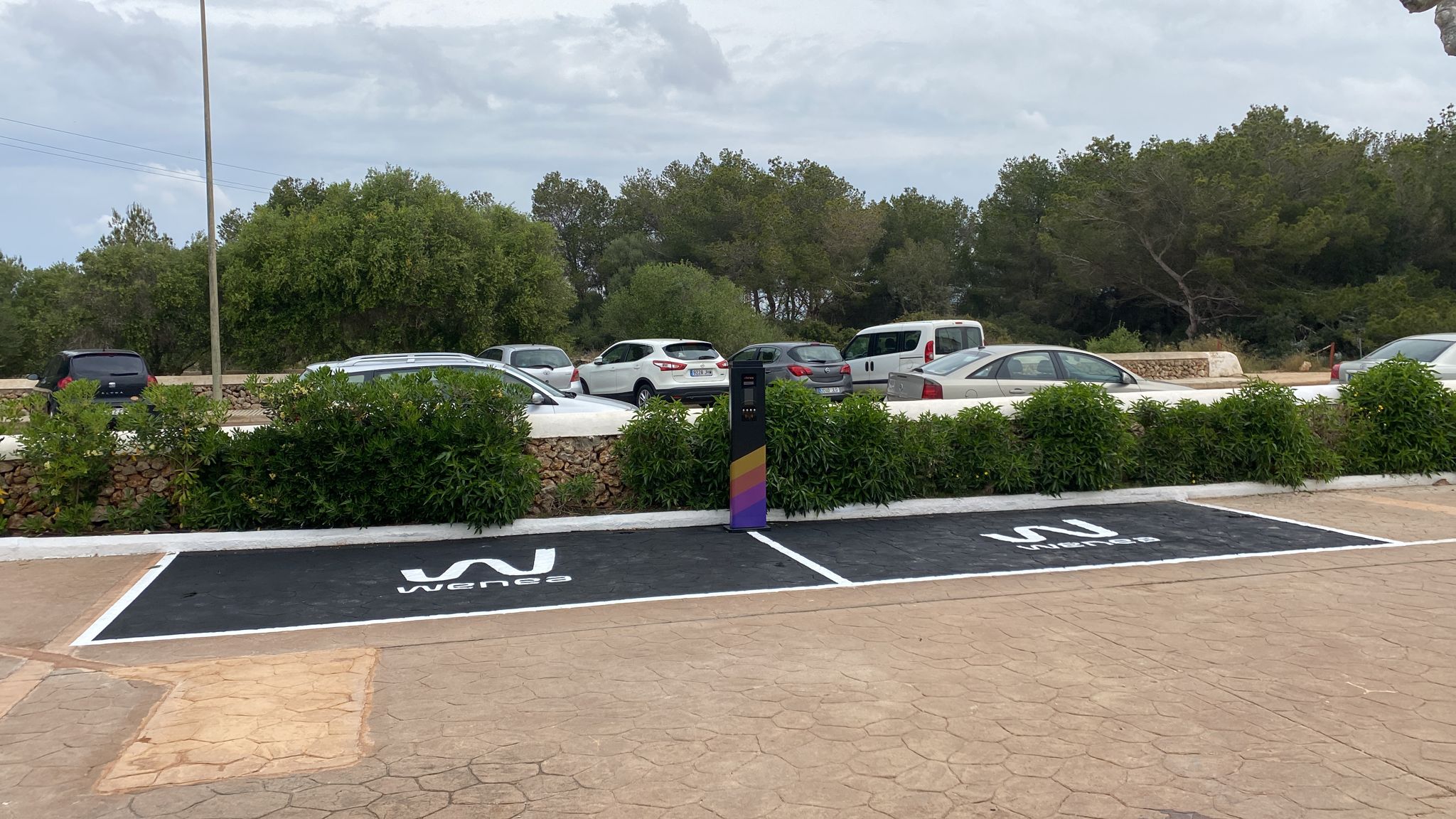 Estación de carga Wenea en Son Xoriguer