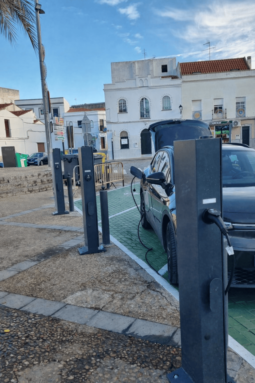 Estación de carga Wenea en Villafranca de los Barros