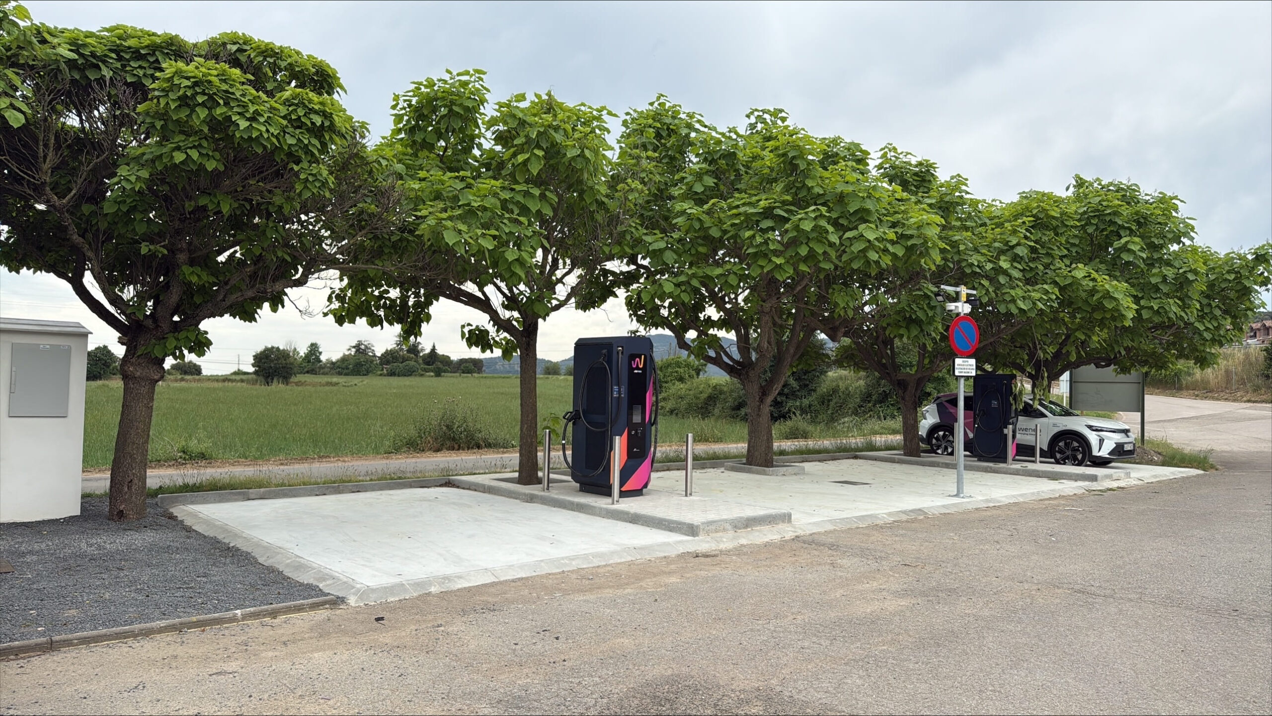 Estación de carga Wenea en Oris