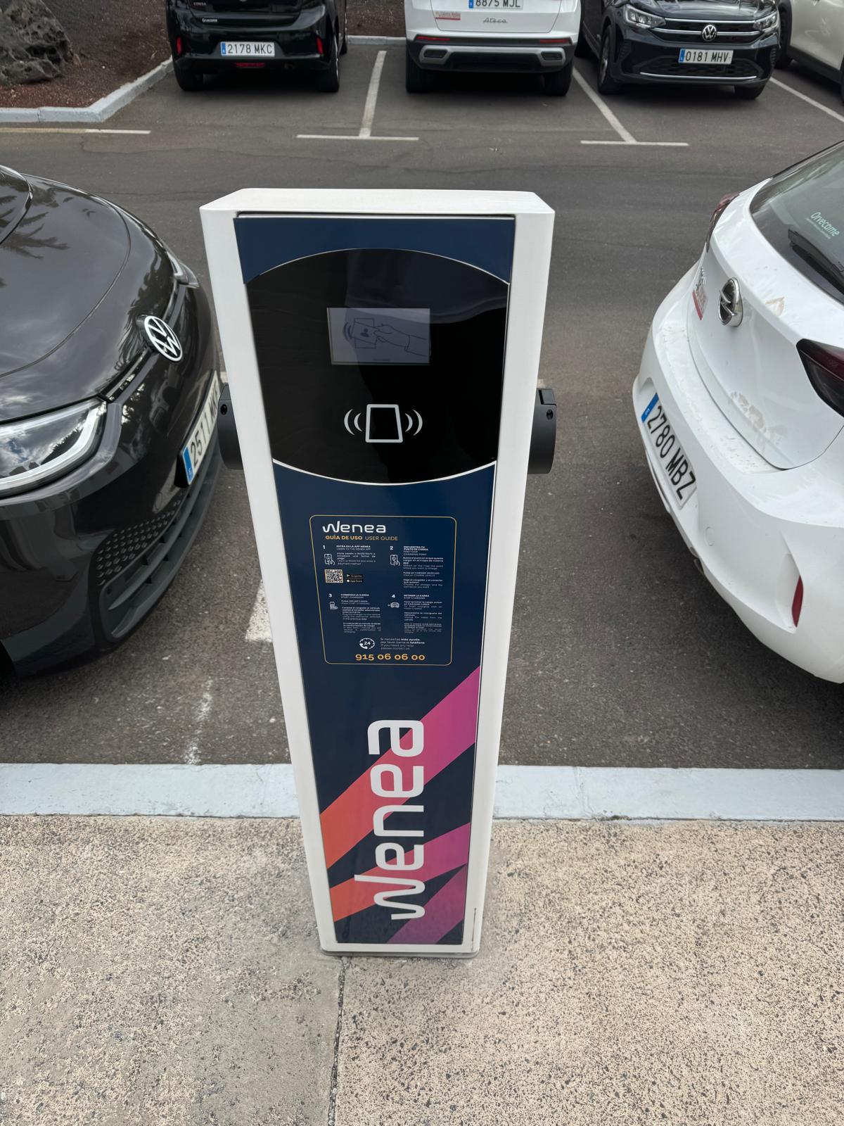 Estación de carga Wenea en Las Palmas
